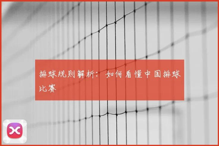 排球规则解析：如何看懂中国排球比赛